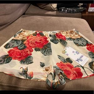 Show Me Your Mumu Small Floral Sawyer Lady Rose Short